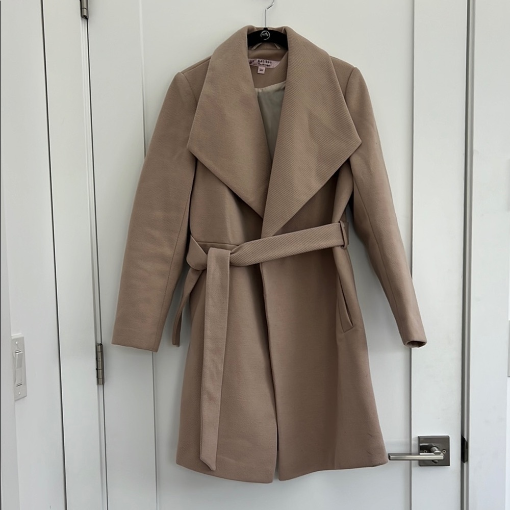 Miss Selfridge Elegant Blush Coat